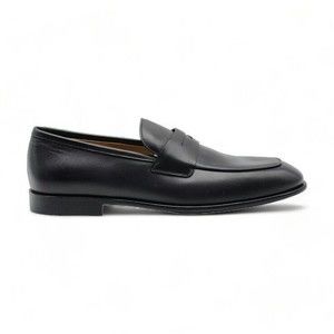 Salvatore Ferragamo Black Leather Loafers